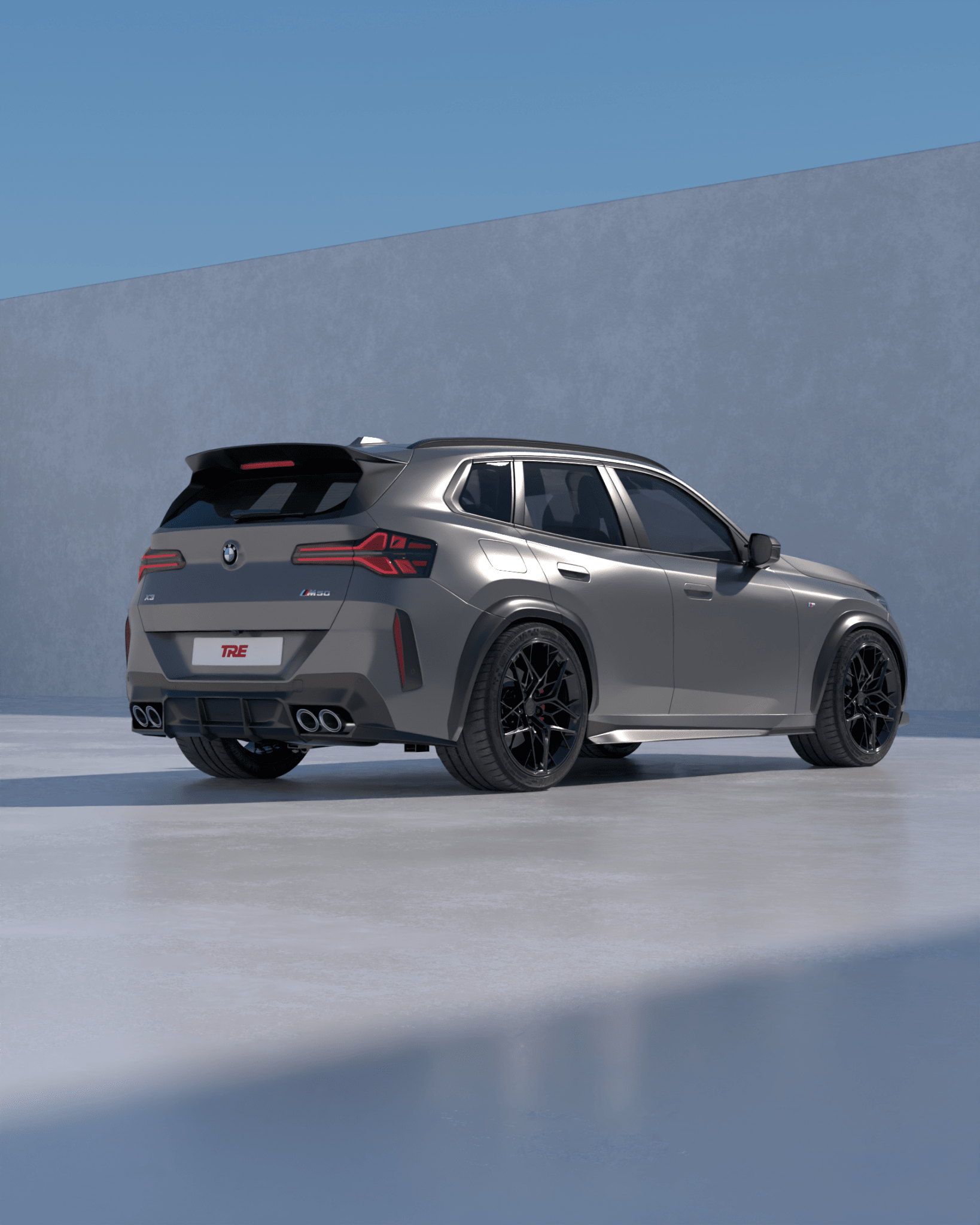 BMW X3 G45 Pre - preg Carbon Fibre PR - 1 Side Skirts by Trevora (2025+) - Evolve Automotive